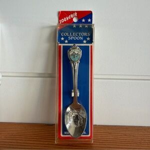 New York State 1000 Islands Collectible Souvenir Spoon – Silver Tone